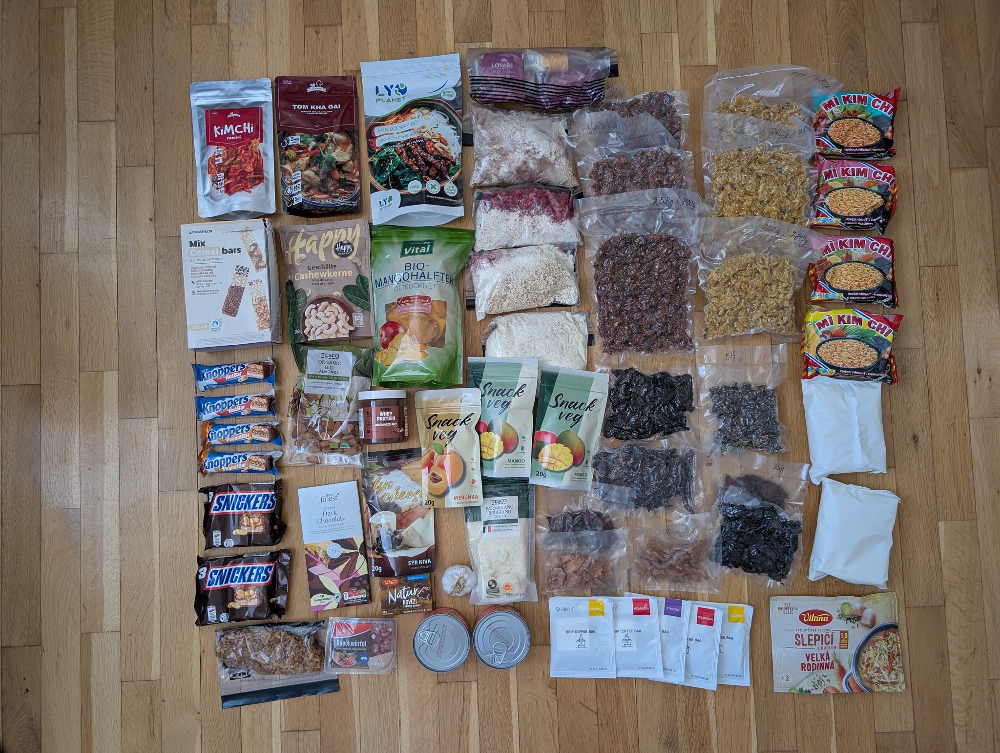 Jídlo na celý výlet